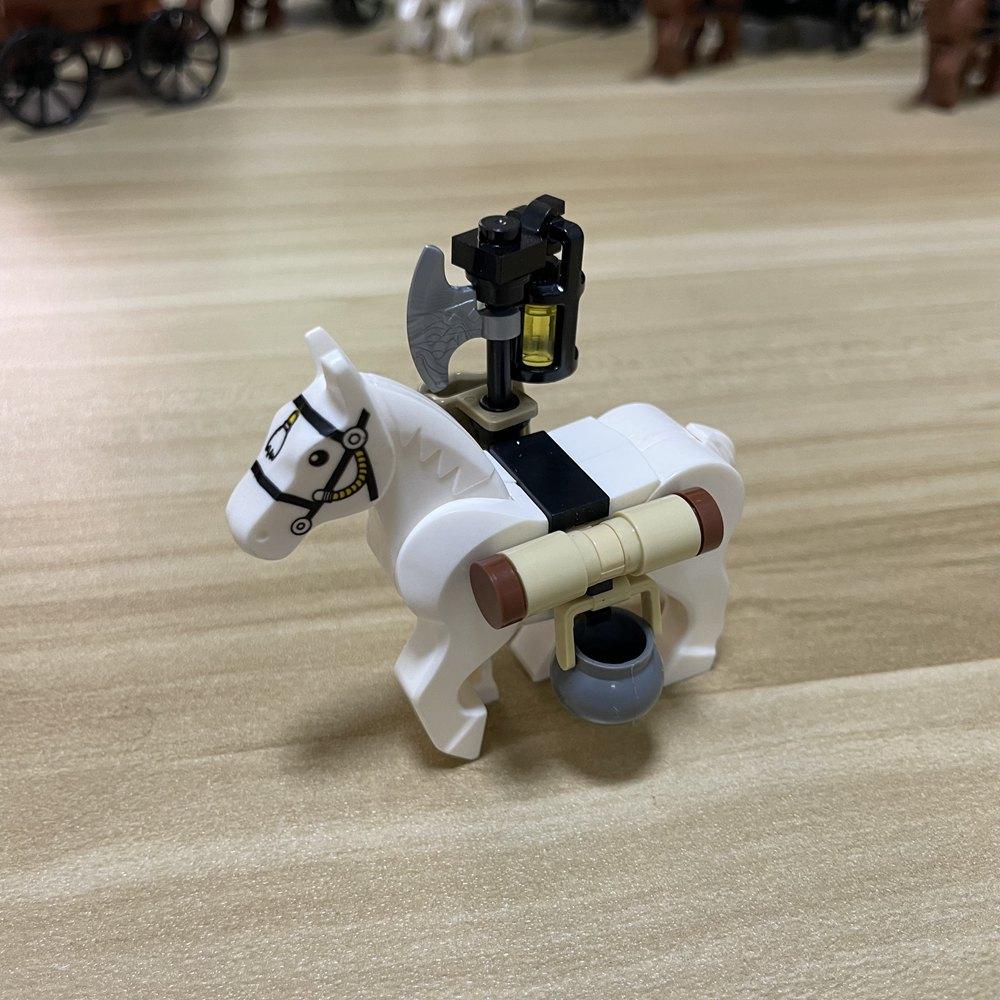 Building Blocks Moc Carriage Medieval Chariot Paddy Wagon Military Weapons Accessories Weapons Assembly Scene Model