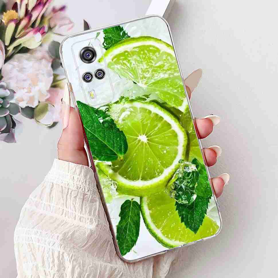 For vivo Y51 V2030 Case Cute Cat Butterfly TPU Soft Silicone Shockproof Cover For Vivo Y51 VIVOY51 6.58" Flowers Phone Cases