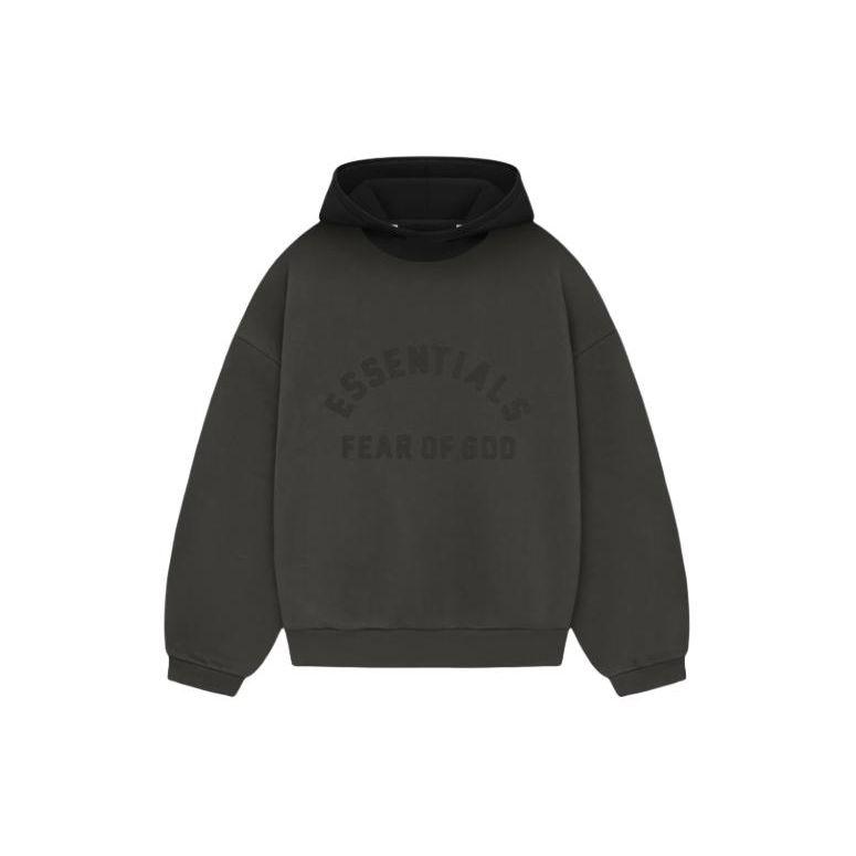 Fear of God Мужские нейлоновые флисовые худи Essentials чернильного/черного цвета 202SP244310F