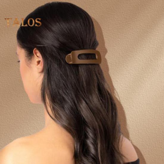 6/8 шт. женские заколки для волос плоские шпильки прочные не застревающие декоративные заколки-краб простые в использовании аксессуары для волос