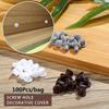 Drill Hole Plug Hardware Protective Cap Screw Decor Furniture Hole Covers Dust Plug Stopper