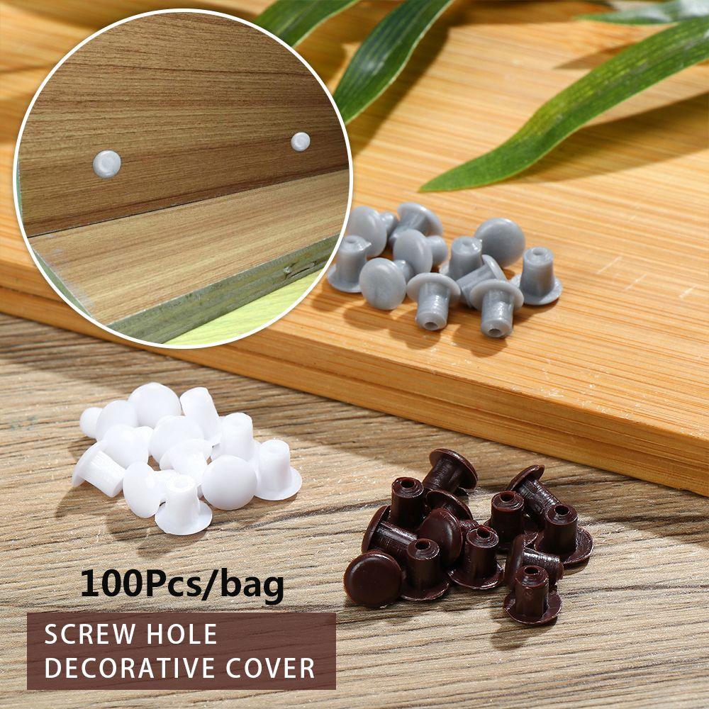 Drill Hole Plug Hardware Protective Cap Furniture Hole Covers Screw Decor Dust Plug Stopper