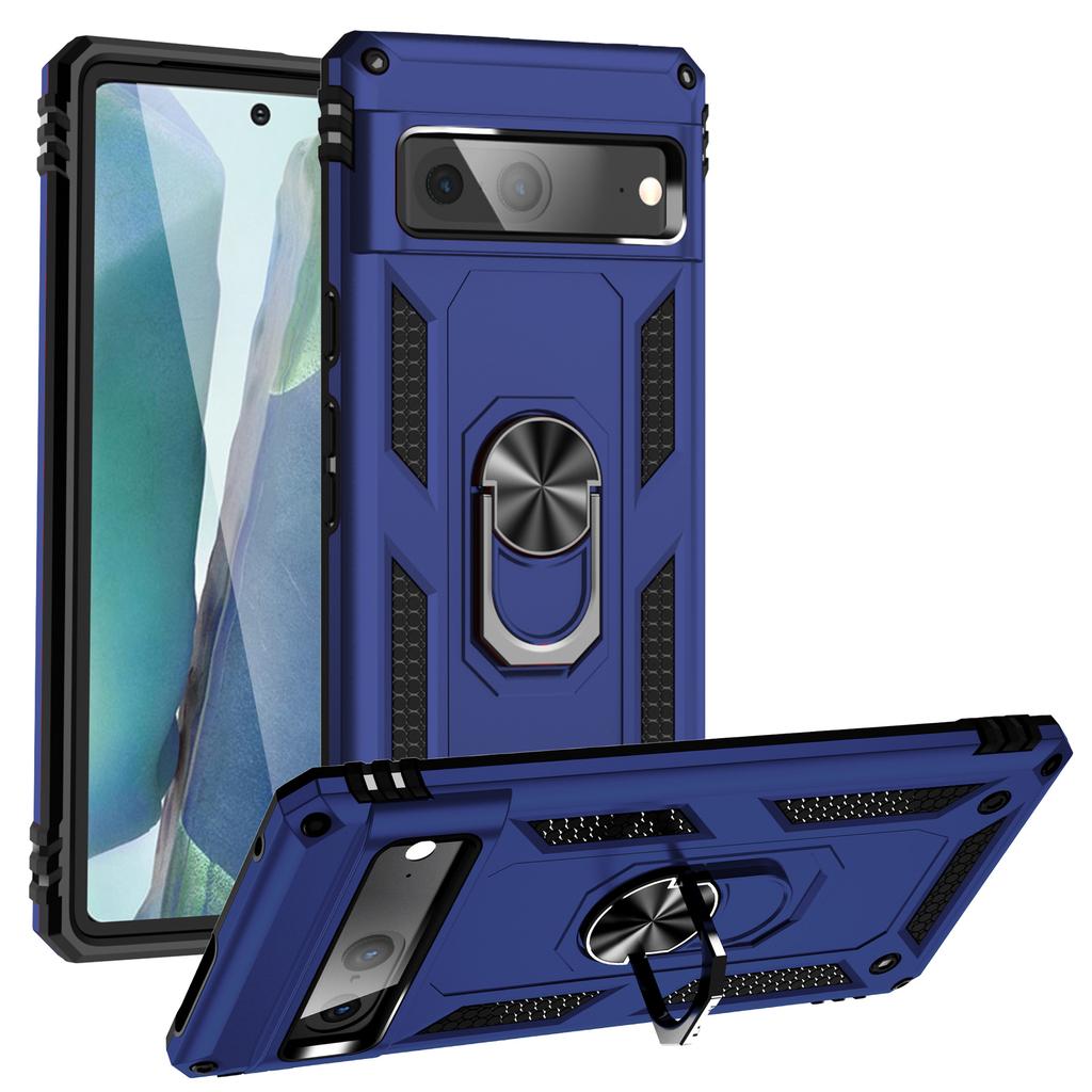 Shockproof Armor for Samsung Galaxy A15 A35 A55 A05S A14 A13 A24 A34 A54 Case Phone Ring Stand Bumper Silicone Phone Back Cover