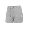Спортивные шорты Essential с логотипом на шнуровке, повседневные спортивные шорты, женские шорты, серые, CJ2158-063