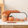 Ceramic Express Travel Tea Set Opening Gifts for Customers Corporate Business Companion Annual Meeting Activities High-end