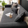 Luxurious  Cotton Linen Sofa Cushion Universall Seat Sofa Mat Anti-skid Couch Cover Modern  Linen Sofa Cover Backrest Towel