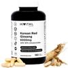 Panax Korean Red Ginseng 6000 Mg | 180 Vegan Capsules