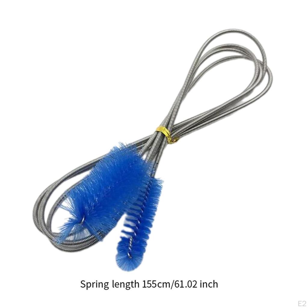 Ended Pipe Cleaning Brush, Versatile Nylon Tool for Aquarium and Kitchen Use