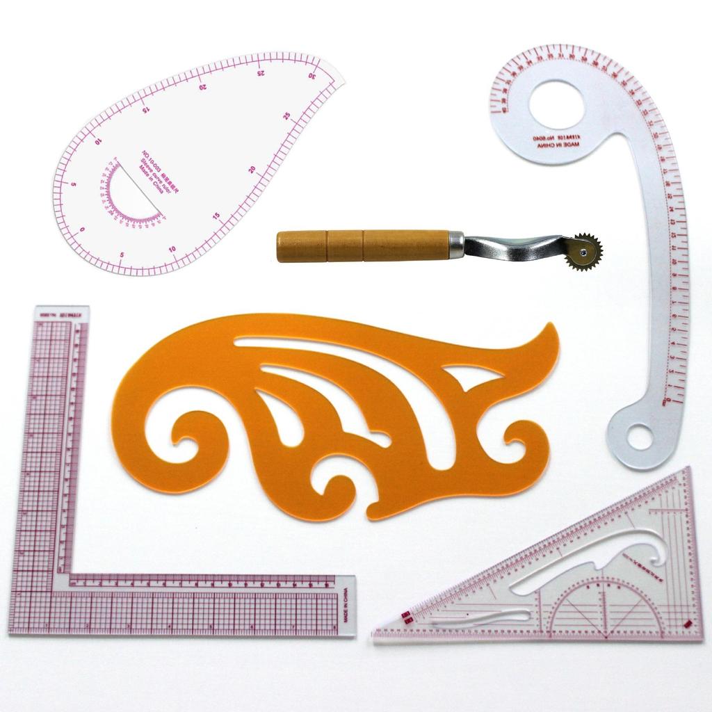 Ruler Sleeve Multifunctional Diy Set Cage Ruler Yardage Ruler Curve Ruler Quilting Rulersewing Ruler