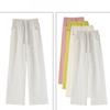 Narrow Style Pants Fashion Solid Banana Wide Leg Pants Women's Autumn High Waisted Straight Casual Sports Sweatpants