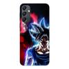 Phone Case - Maniacase - Samsung Galaxy A34 - Silicone - Black - Dragon Ball Z