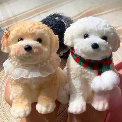 Игрушки-сквиши в виде плюшевого щенка, мягкие, для сжимания, очень большие, сенсорные, для снятия стресса, для детей, взрослых, для снятия тревоги, для расслабления, подарок для сжимания