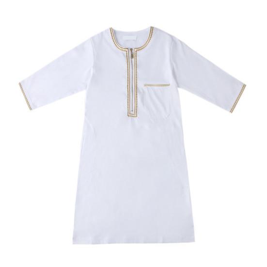 Арабские детские халаты для мальчиков, абайя, кафтан, халаты, Дубай, Оман, Катар, детские кафтаны, костюмы, свободные халаты с длинными рукавами, исламские молитвенные халаты