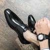 Дизайнерская мужская обувь Классические деловые офисные туфли Высококачественные повседневные кожаные туфли для мужчин Роскошные свадебные туфли Лоферы
