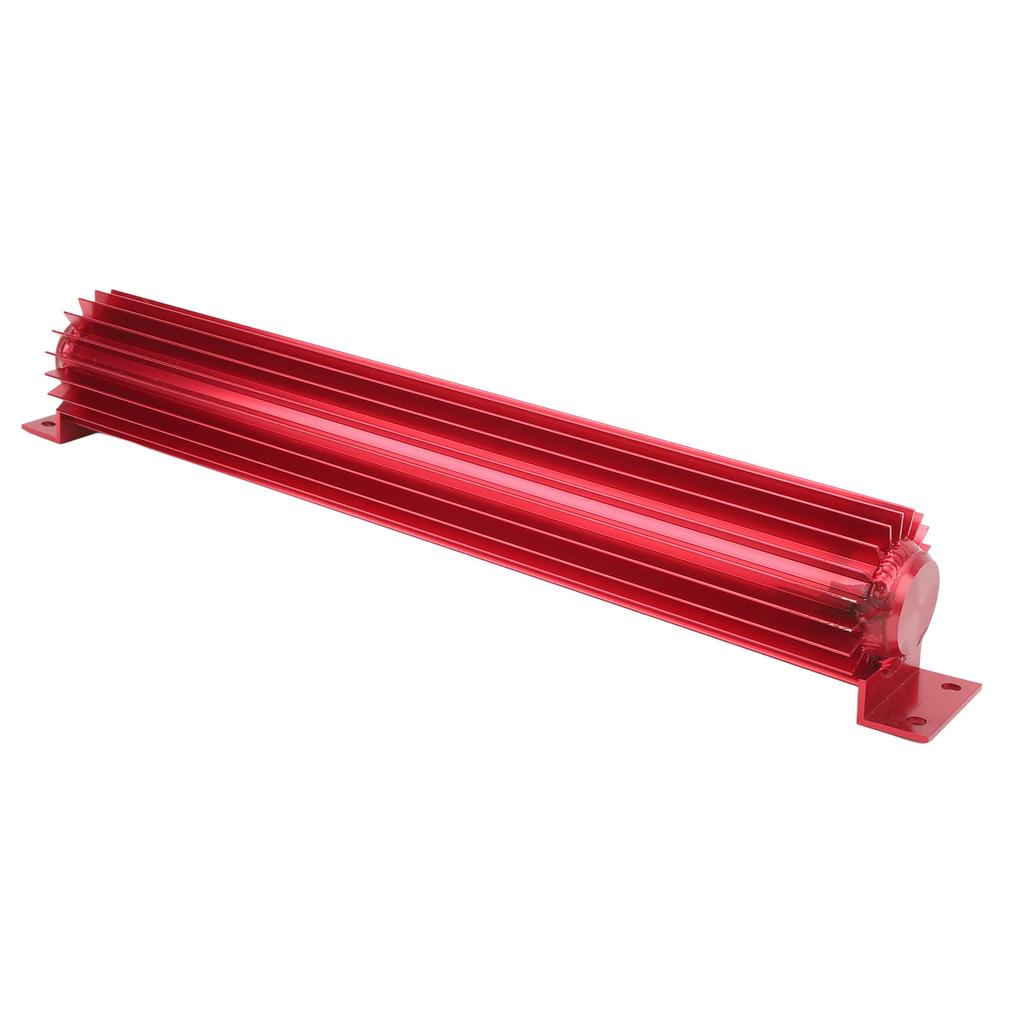 18in Aluminum Finned Oil Cooler Fast Cooling Anodized Fit for Car Truck