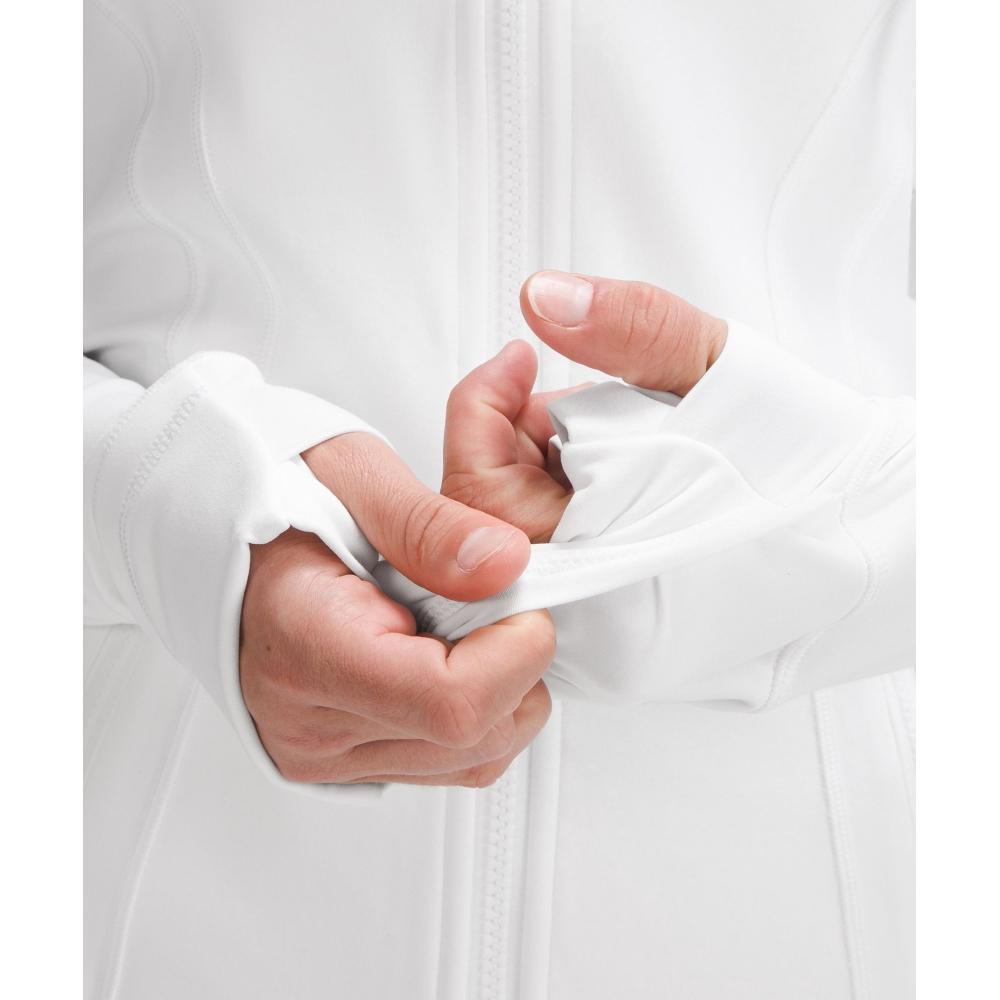 Lululemon Куртка с капюшоном Define Nulu White