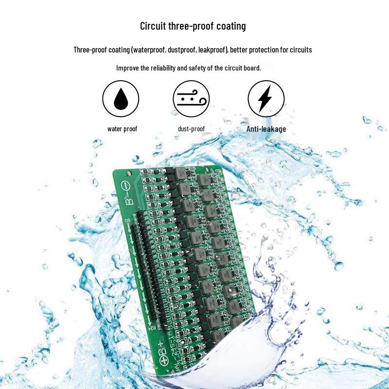 NMC Li-ion Battery Active Balancing Board: 4-24 String Voltage Balance & Capacity Recovery Device