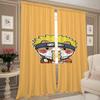 Домашний интерьер Кухня Шторы для гостиной 2 шт. Плотные шторы Дверная штора N-naruto-o Спальня Украшение Раздел