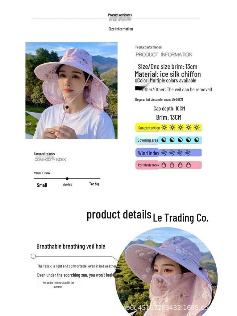 Дышащая широкополая шляпа от солнца для женщин среднего и пожилого возраста - Летняя мода и защита от ультрафиолета