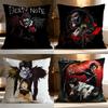 Модная Наволочка DDeath Note Мягкая Стирающаяся Подушка Многоцелевая для Дивана Кровати Путешествий Офиса