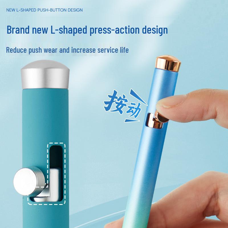 Сменная чернильная картриджная перьевая ручка - Двойное использование для студентов и каллиграфии, Высокий внешний вид, Градиентный цвет