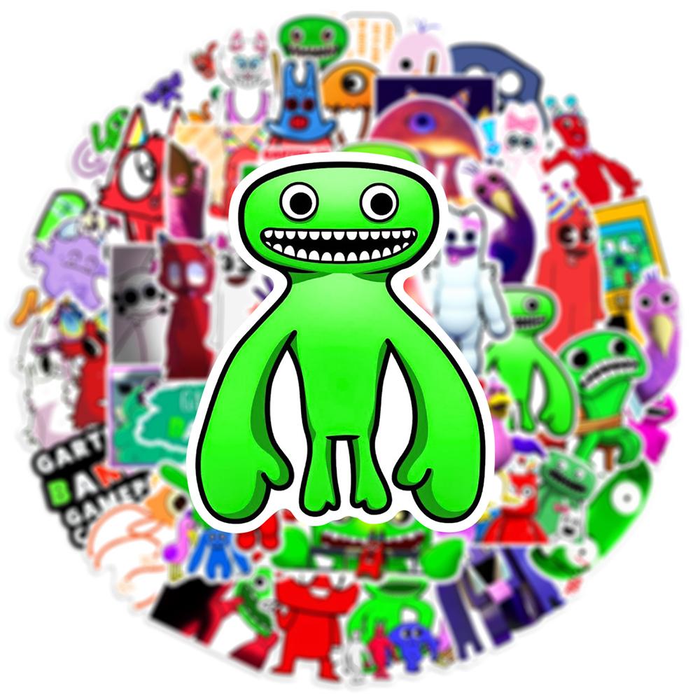 50 шт. Наклейки Garten of Banban для компьютера, скейтборда, ноутбука, бутылки для воды