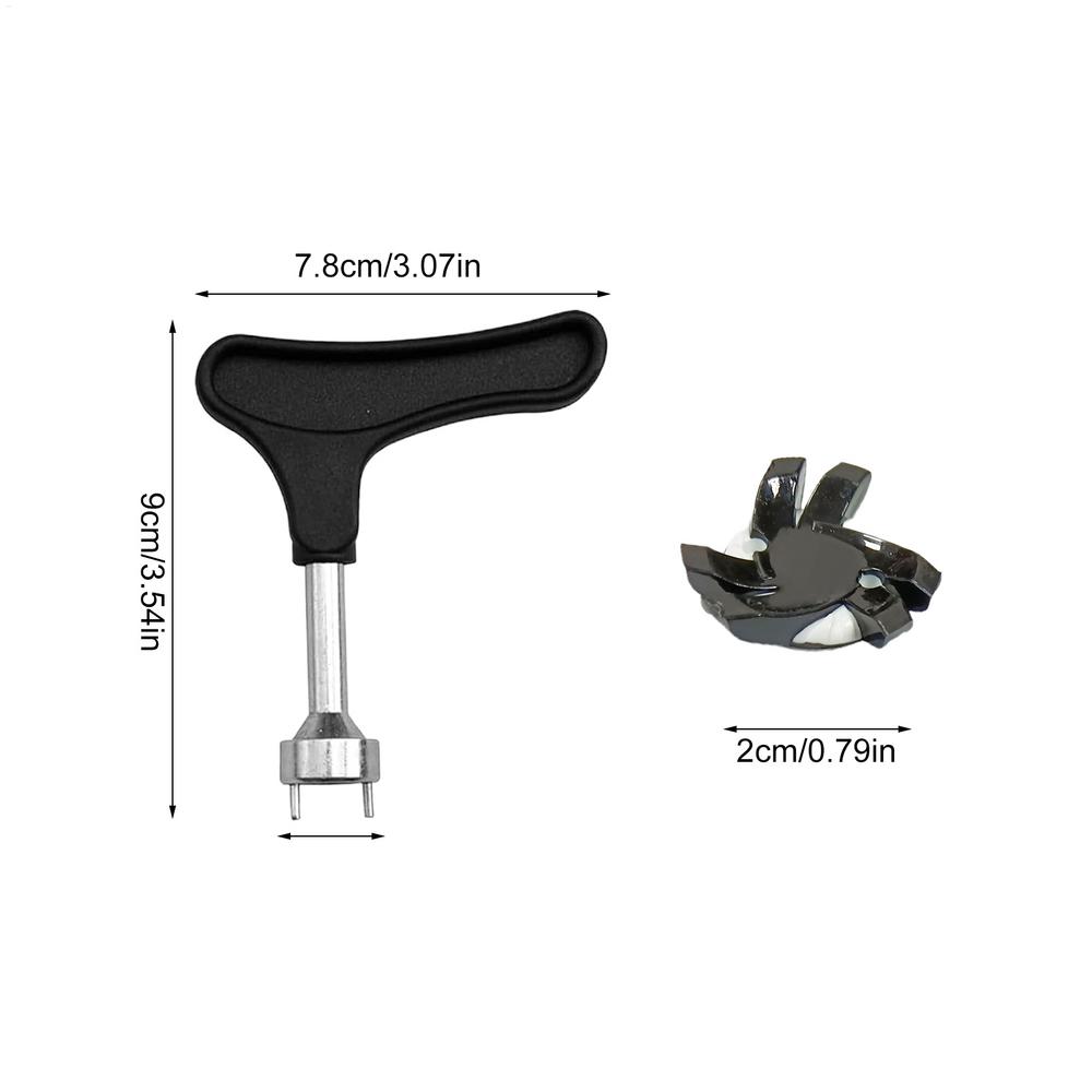 Golf Shoe Spikes Anti Slip Golf Shoe Cleat Stinger Screw Replacement Thread Spikes Cleats For Golf Boots Golf Shoe Accessories 5