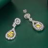 Lindon Copper Alloy Zircon Earrings Drop Earrings For Women Wedding Party Gifts