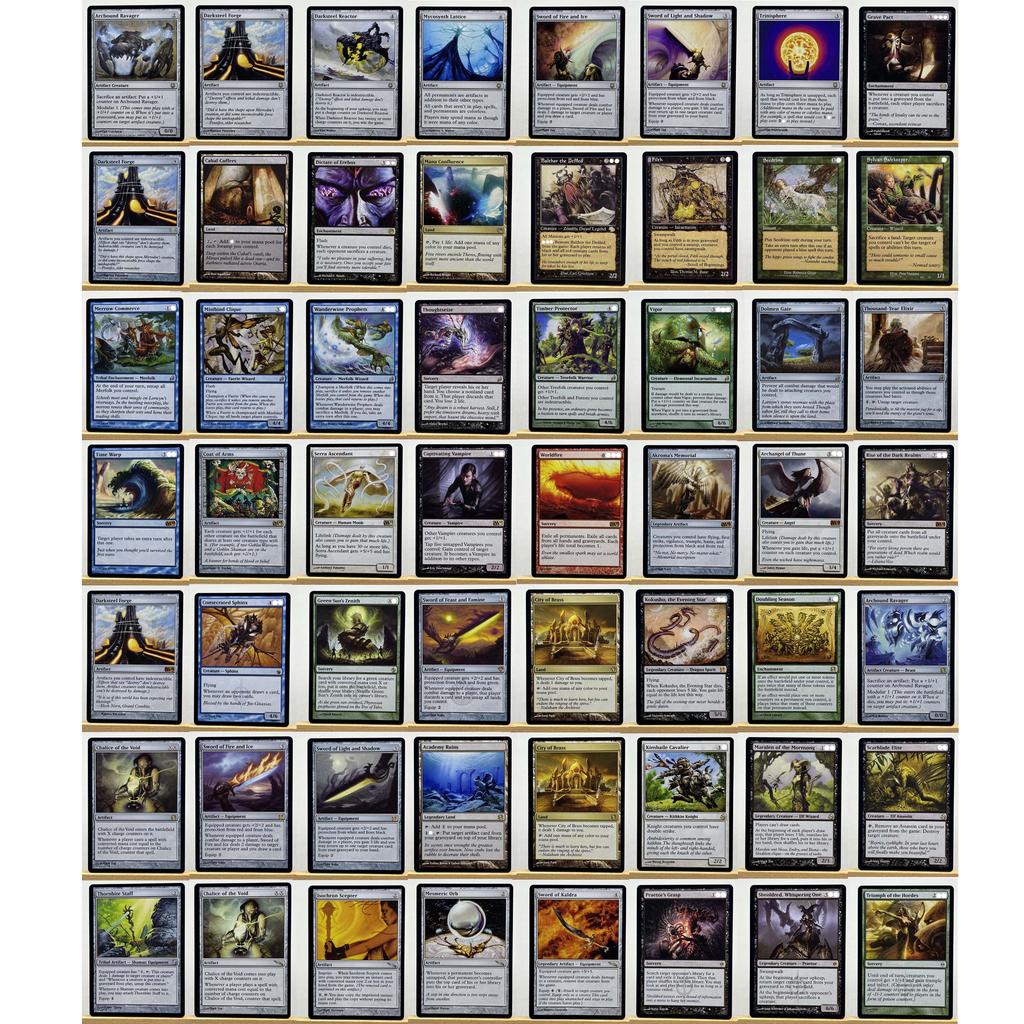 MOR MRD NPH M13 M14 MBS MD1 MMA LRW M10 M11 NORMAL5--002 Tcg Proxy Cards Меч Огня и Льда Кузница Темной Стали