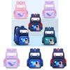 Adorable And Durable Nylon School Backpack For Boys And Girls With Curved Shoulder Straps