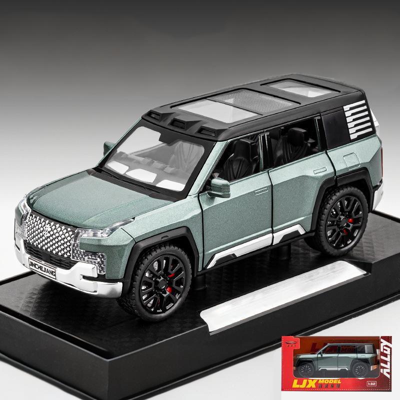 1/32 BYD Look Up U8 Металлическая литая модель автомобиля Звук и свет Имитация Классическая Коллекция Украшения для витрины Подарок на день рождения