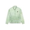 Tie-Dye Sports Trend Loose Casual Breathable Stand Collar Full Print Jacket Women Jacket Water-Green AFDS294-2