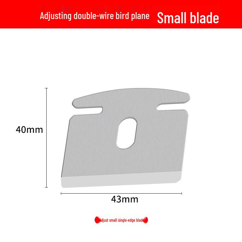 Деревообрабатывающий рубанок-птица 44/52 мм для обрезки кромок, мини-роликовый рубанок