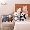 Adorable Monkey Plush Panda Stuffed Animals Cats Elephant Bunny Animal Huggable Toys for Baby Boy Girls Teacher Student Award Gifts