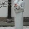 Зимний комплект из женского легкого роскошного топа Senior Sense с высокой талией и юбкой-двойкой для женщин
