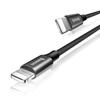 Baseus 1.8M Braided Lightning USB Cable - Black