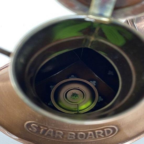 Set of 2 Handmade Port and Star Board Nautical Maritime Oil Lanterns Antique Brass Finish Home And Office Decor, Gift Item