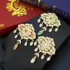Elegant Crystal Women's Brooch Jewelry Gold Hijab Brooch Flower Bride Wedding Jewelry