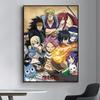 FAIRY TAIL Постер Необычный Постер Наклейка на стену Холст Картина для Гостиной Бар Винтажная Декоративная Картина