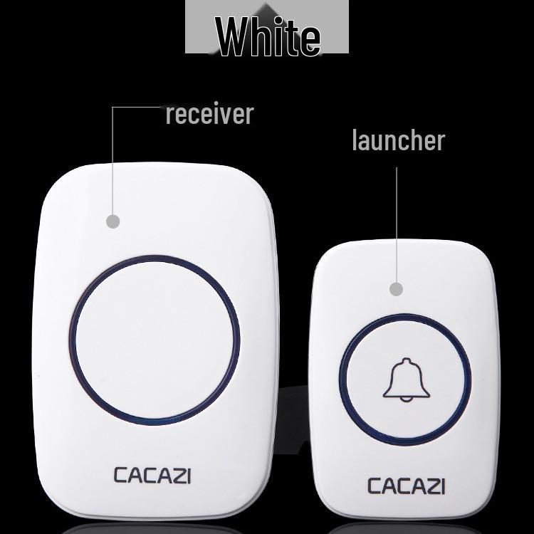A10 Европейский и Британский Стандарт Беспроводной Умный Дверной Звонок и Музыкальный Пейджер для Пожилых с Большим Радиусом Действия