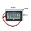 Цифровой вольтметр 2,5–30 В Панельный индикатор для