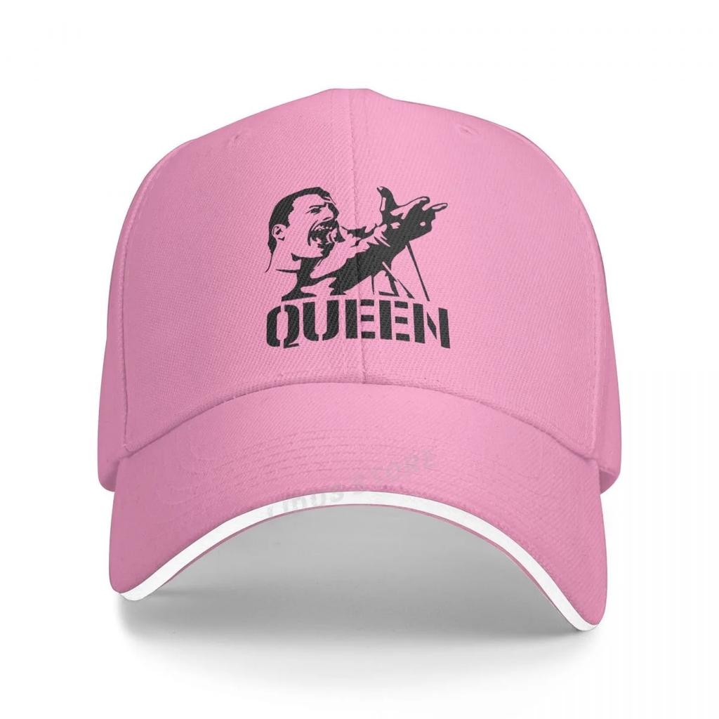 New Queen Rock Band Baseball Cap Men Casual Cotton Print Dad Hat British Rock Queen Band Cap Adjustable Snapback Hats