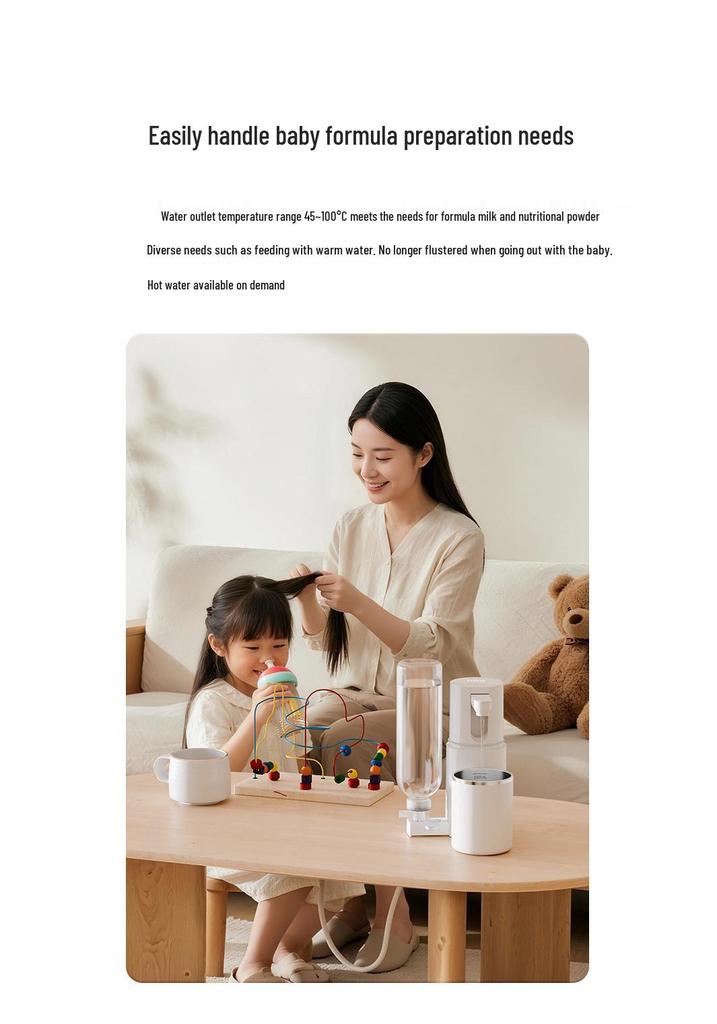 Portable Instant Hot Water Dispenser & Desktop Purifier, Electric Travel Cup, Speed Hot Cup