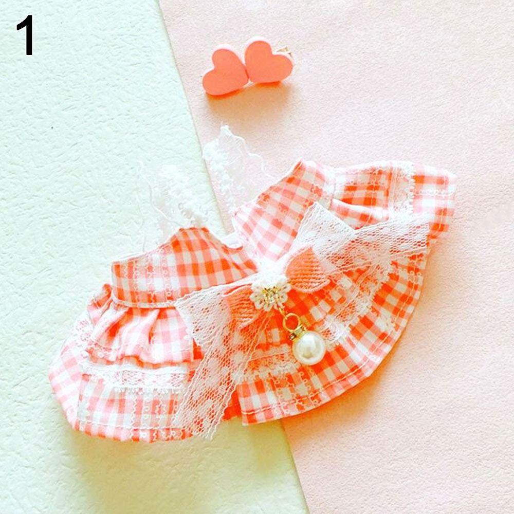 Clothes Decor Fashion Doll Dresses Plush Doll Headwear 20cm Doll Accessories Cute Headband