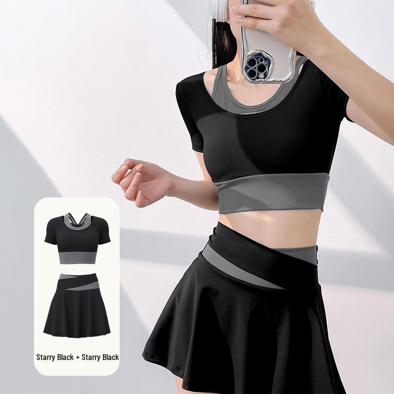 Стильная юбка-шорты для йоги с защитой от воздействия окружающей среды для тренировок на открытом воздухе