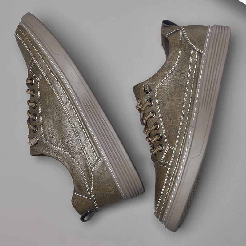 2024 Новые дизайнерские мужские туфли из натуральной кожи Оксфордские туфли на толстой подошве Подошвы ручной работы Повседневная мужская обувь для походов