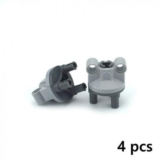 Technic 4pcs Suspension Steering Hub Axle for Lego Kit Building Blocks Sets DIY