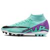 Футбольные бутсы Nike Mercurial Superfly 9 Academy AG Hyper Turquoise Black White Fuchsia Dream Мужские DJ5622-300