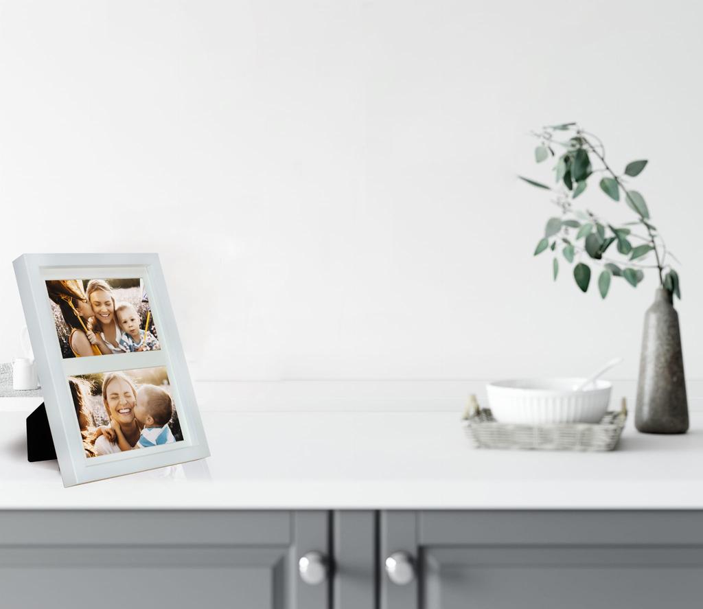 Photo Frame 15/15 Basic M043 White 17X23 Cm