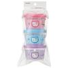 Skater storage container set 3 240ml side dish made Japan Sanrio Hello Kitty Kao Hana SIJ3-A